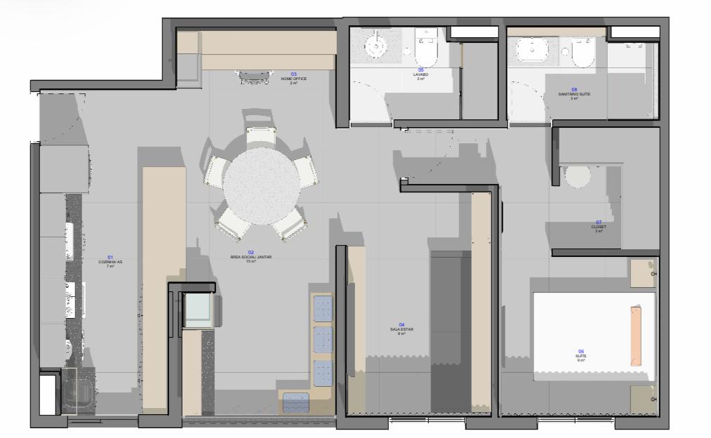 Planta baixa técnica